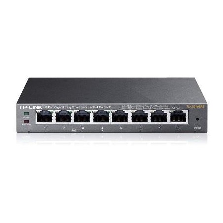 TL-SG108PE NET SWITCH 8PORT 1000M/POE TL-SG108PE TP-LINK iš UAB SINTAS
