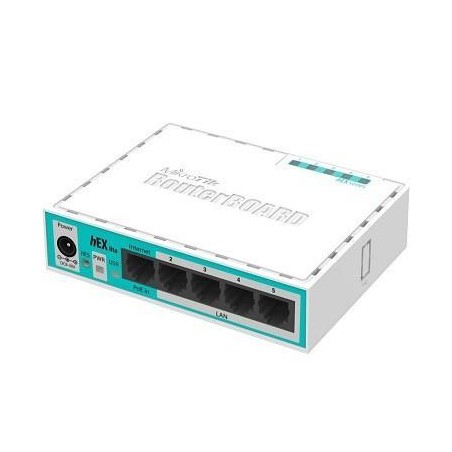 RB750R2 NET ROUTER 10/100M 5PORT/HEX LITE RB750R2 MIKROTIK iš UAB SINTAS