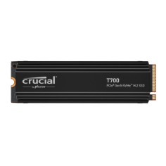 CT4000T700SSD5 SSD|CRUCIAL|T700|4TB|M.2|PCIE|NVMe|TLC|Write speed 11800 MBytes/sec|Read speed 12400 MBytes/sec|TBW 2400 TB|CT400