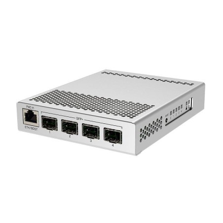 CRS305-1G-4S+IN Switch|MIKROTIK|1x10Base-T / 100Base-TX / 1000Base-T|4xSFP+|PoE ports 1|CRS305-1G-4S+IN iš UAB SINTAS