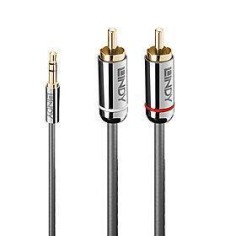 35335 CABLE AUDIO 3.5MM TO PHONO 3M/35335 LINDY iš UAB SINTAS