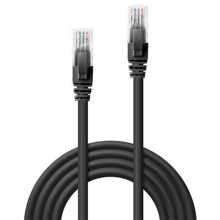 48077 CABLE CAT6 UTP 1M/BLACK 48077 LINDY iš UAB SINTAS
