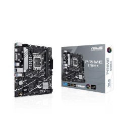 PRIMEB760M-K Mainboard|ASUS|Intel B760 Express|LGA1700|Micro-ATX|Memory DDR5|Memory slots 2|2xPCI-Express 4.0 1x|1xPCI-Express 4