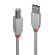 36685 CABLE USB2 A-B 5M/ANTHRA GREY 36685 LINDY iš UAB SINTAS