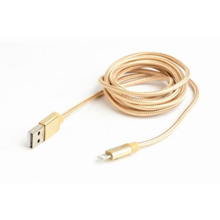 CCB-MUSB2B-AMLM-6-G CABLE LIGHTNING TO USB2 1.8M/CCB-MUSB2B-AMLM-6-G GEMBIRD iš UAB SINTAS