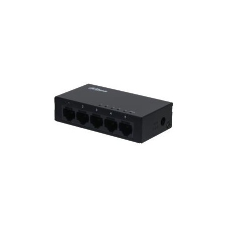 DH-PFS3005-5GT-V2 Switch|DAHUA|PFS3005-5GT-V2|Type L2|Desktop/pedestal|5x10Base-T / 100Base-TX / 1000Base-T|DH-PFS3005-5GT-V2 iš