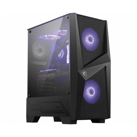 MAGFORGE100M Case|MSI|MAG FORGE 100M|MidiTower|Not included|ATX|MicroATX|MiniITX|Colour Black|MAGFORGE100M iš UAB SINTAS