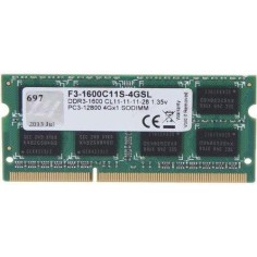 F3-1600C11S-4GSL NB MEMORY 4GB PC12800 DDR3/SO F3-1600C11S-4GSL G.SKILL iš UAB SINTAS