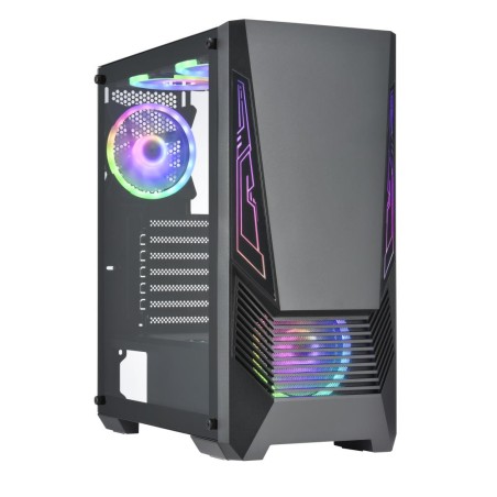 BUFFALOM730I Case|GOLDEN TIGER|Buffalo M730i|MidiTower|Not included|ATX|MicroATX|Colour Black|BUFFALOM730I iš UAB SINTAS