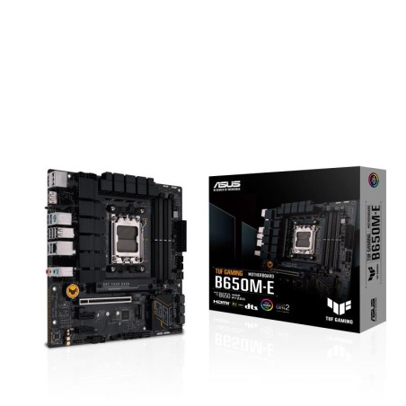 TUFGAMINGB650M-E Mainboard|ASUS|AMD B650|SAM5|Micro-ATX|Memory DDR5|Memory slots 4|2xPCI-Express 4.0 1x|1xPCI-Express 4.0 16x|2x
