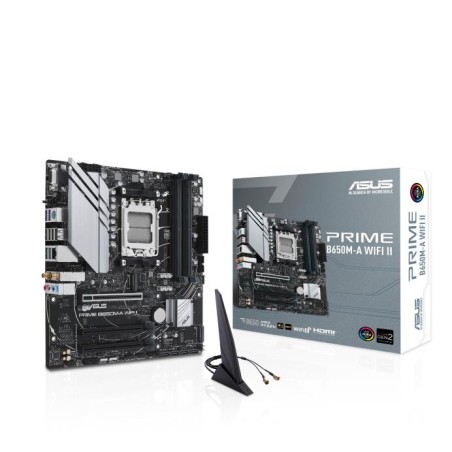 PRIMEB650M-AWIFIII Mainboard|ASUS|AMD B650|Micro-ATX|Memory DDR5|Memory slots 4|3xPCI-Express 4.0 16x|2xM.2|1x15pin D-sub|1xHDMI