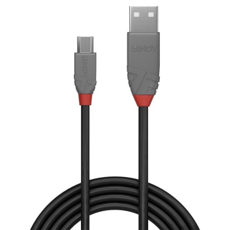 36735 CABLE USB2 A TO MICRO-B 5M/ANTHRA 36735 LINDY iš UAB SINTAS