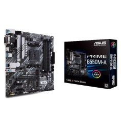 PRIMEB550M-A Mainboard|ASUS|AMD B550|SAM4|MicroATX|Memory DDR4|Memory slots 4|2xPCI-Express 3.0 1x|1xPCI-Express 4.0 16x|2xM.2|1