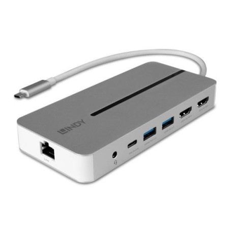 43360 I/O DOCKING STATION USB-C/MINI DUAL 4K 43360 LINDY iš UAB SINTAS