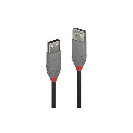 36704 CABLE USB2 TYPE A 3M/ANTHRA 36704 LINDY iš UAB SINTAS