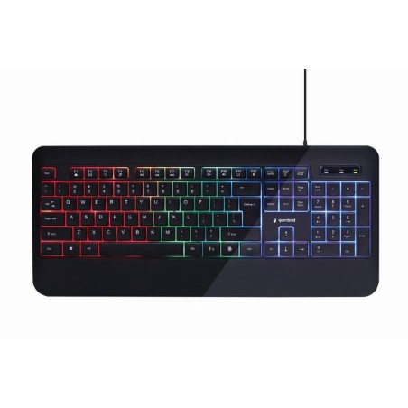 KB-UML-03 KEYBOARD MULTIMEDIA USB ENG/BLACK KB-UML-03 GEMBIRD iš UAB SINTAS