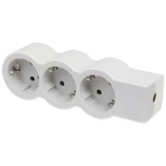 LEGRAND694573 3-vietų ilgiklis su įžeminimu Legrand 694573 (be laido, baltas) iš UAB SINTAS 2
