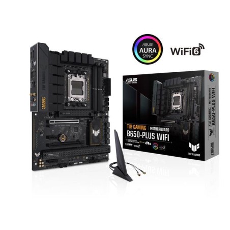 TUFGAMINGB650-PLUSWIFI Mainboard|ASUS|AMD B650|SAM5|ATX|Memory DDR5|Memory slots 4|2xPCI-Express 4.0 1x|2xPCI-Express 4.0 16x|3x