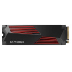 MZ-V9P1T0GW SSD|SAMSUNG|990 PRO with Heatsink|1TB|M.2|PCIE|NVMe|MLC|Write speed 6900 MBytes/sec|Read speed 7450 MBytes/sec|2.3mm