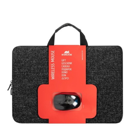 7916 NB SLEEVE ANVIK 15.6" + MOUSE/7916 BLACK RIVACASE iš UAB SINTAS