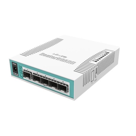 CRS106-1C-5S NET ROUTER/SWITCH 5PORT SFP/CRS106-1C-5S MIKROTIK iš UAB SINTAS
